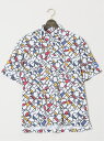 GRAND-BACK 【大きいサイズ】ルコックスポルティフ ゴルフ/le coq sportif GOLF モンドリアングラフィック小柄 半袖ポロシャツ 【25...