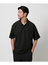 BEAUTY&YOUTH UNITED ARROWS 【WEB限定 WARDROBE SMART】エアリー カノコ ポロシャツ ビューティー&ユース ユナイテッドアローズ トップス ポロシャツ ホワイト ブラック グレー【送料無料】
