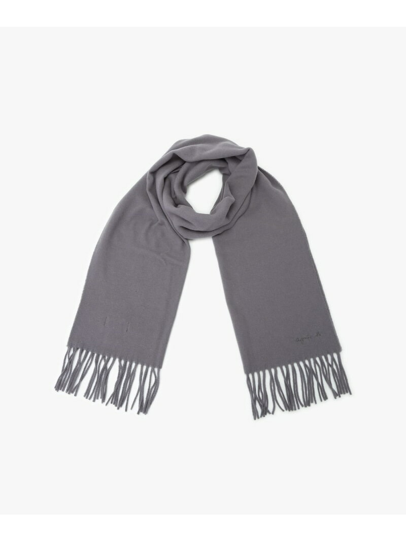 agnes b. HOMME GQ52 ECHARPE カシミヤミックスマフラー アニエスベー ファッション雑貨 マフラー・ス..