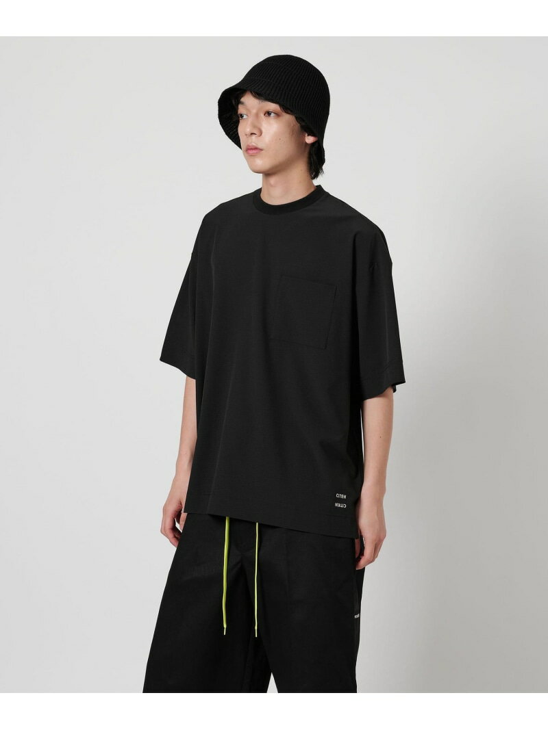 【SALE／20%OFF】CITEN ＜CITEN＞マイクロドットプルオーバーT シテン トップス カットソー・Tシャツ グレー ブラック【RBA_E】