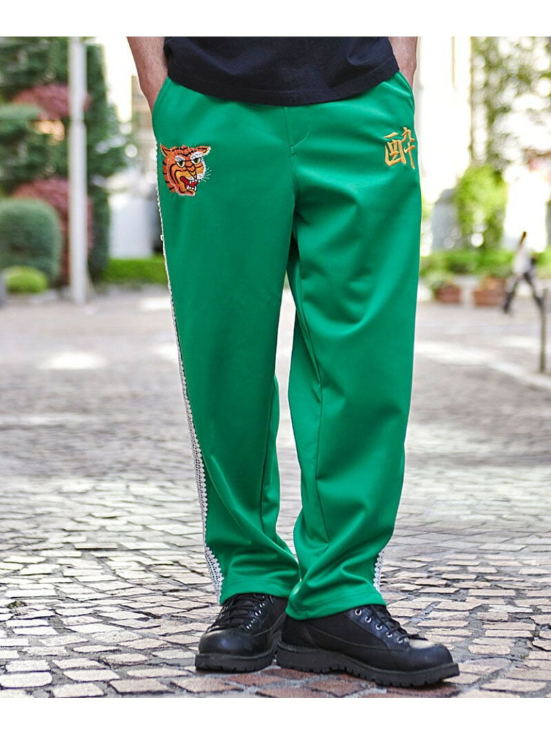 SB select YOIDORE 酒愛好家ジャージパンツ シルバーバレット パンツ ジャージ・スウェットパンツ グリ..