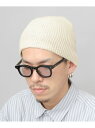 A.M.S. ニット帽 ワッチキャップ メンズ レディース ワッフルニット 帽子 春 夏 エー.エム.エス. 帽子 ニット帽・ビーニー ホワイト グレー ブラッ...