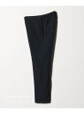 UNITED ARROWS テック ツイル ノープリーツ パンツ UA COZY ウォッシャブル 防しわ性(着用しわ) ユナイテッドアローズ スーツ・フォーマル スーツパンツ ネイビー【送料無料】