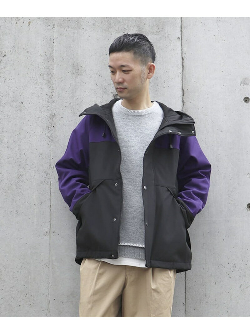 【SALE／80%OFF】Purple&Yellow バックフリース ボンディング マウンテンパーカ コムサイズム ジャケッ..