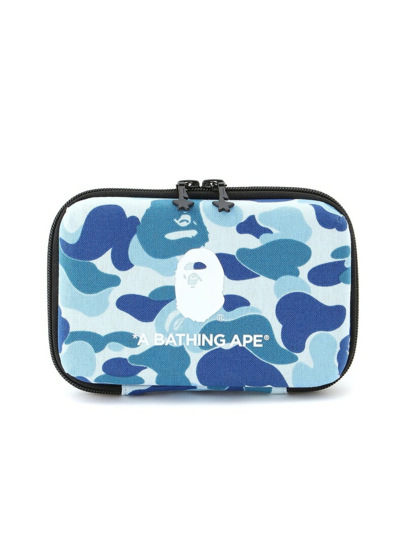 A BATHING APE ABC CAMO MOBILE STORAGE POUCH ア ベイシング エイプ 財布・ポーチ・ケース ポーチ ブルー グリーン ピンク【送料無料】
