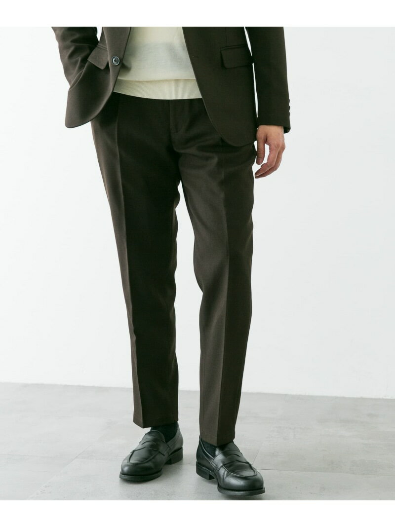 【SALE／50%OFF】URBAN RESEARCH DOORS LIFE STYLE TAILOR ウールライクソフトツイルストレッチパンツ ..