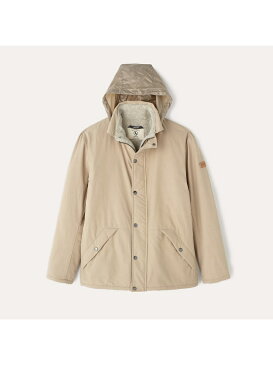 【SALE/50%OFF】AIGLE 撥水ボアライニングジャケット エーグル コート/ジャケット マウンテンパーカー ベージュ ホワイト【RBA_E】【送料無料】