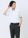 【SALE/49%OFF】m.f.editorial Biz クールパス ボタンダウン半袖 ビズシャツ メンズ ポロシャツ カットソー カジュアル インナー ビ...