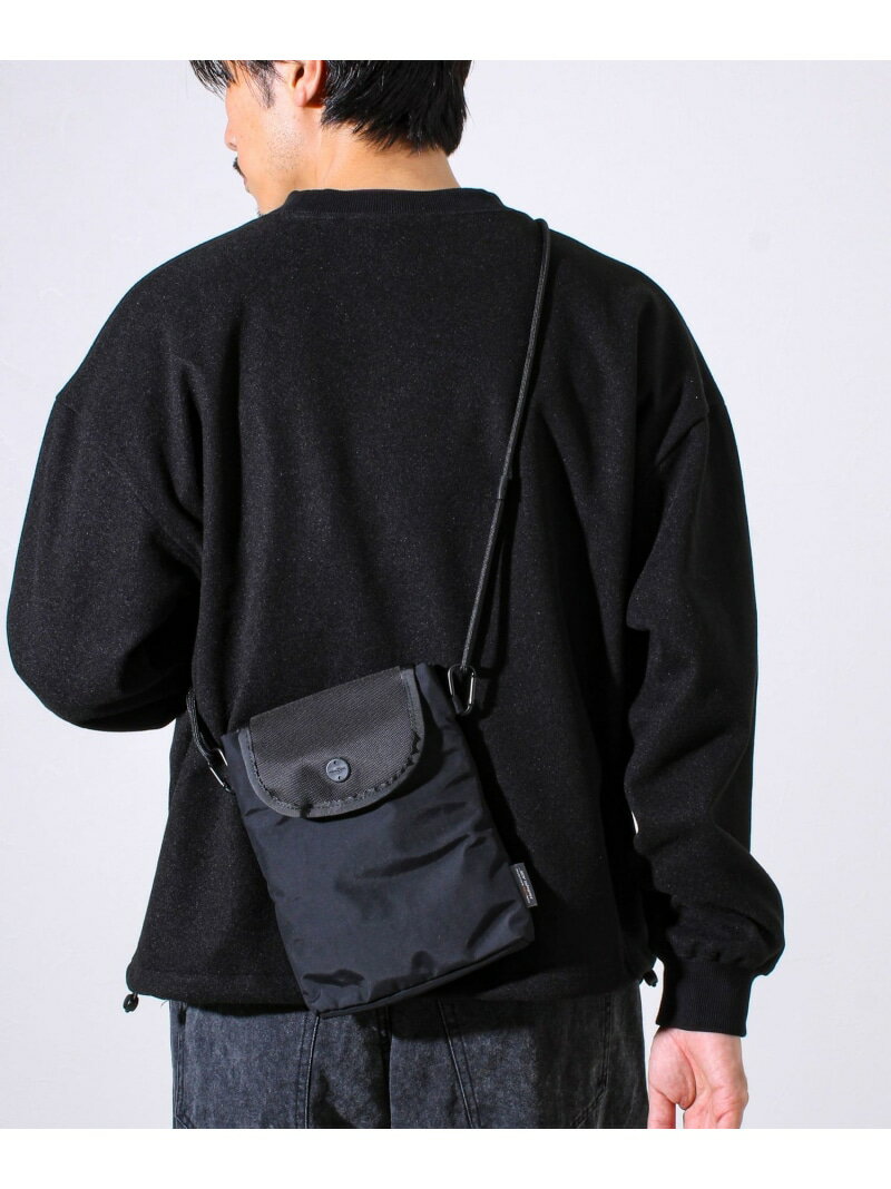 楽天Rakuten Fashion MenGLOSTER 【SML/エスエムエル】MINI SHOULDER BAG フレディ アンド グロスター バッグ ショルダーバッグ ブラック【送料無料】