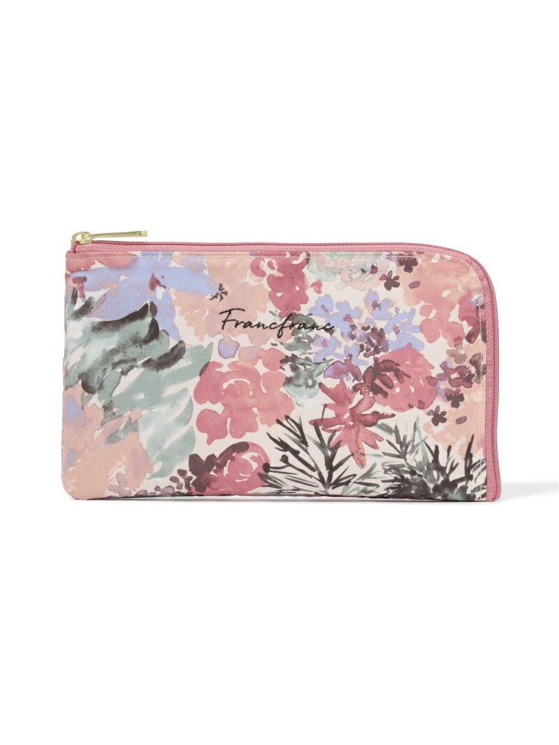 【SALE／62%OFF】Francfranc ヴォヤージュ ティッシュ&マスクポーチ フランフラン ファッション雑貨 マスク ピンク【RBA_E】のサムネイル