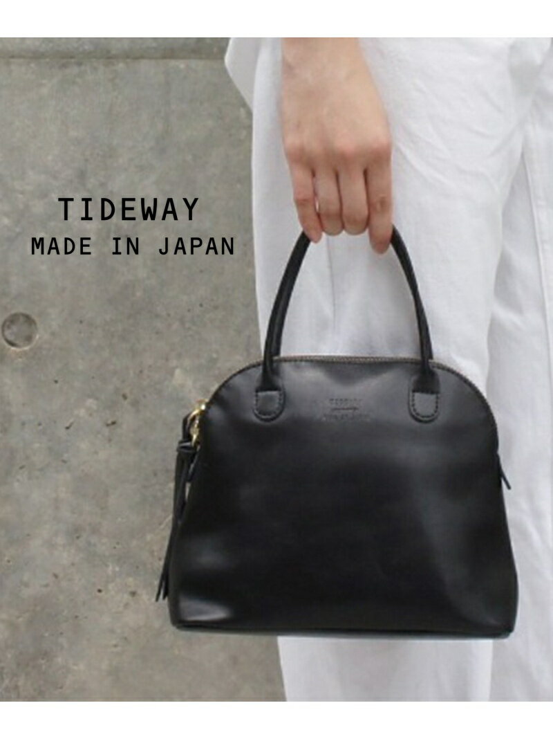 TIDEWAY TIDEWAY/(U)LIGHT LEATHER BOSTON/S T2543 セットアップセブン バッグ ボストンバッグ ブラック ブラウン ベージュ【先行予約】*【送料無料】