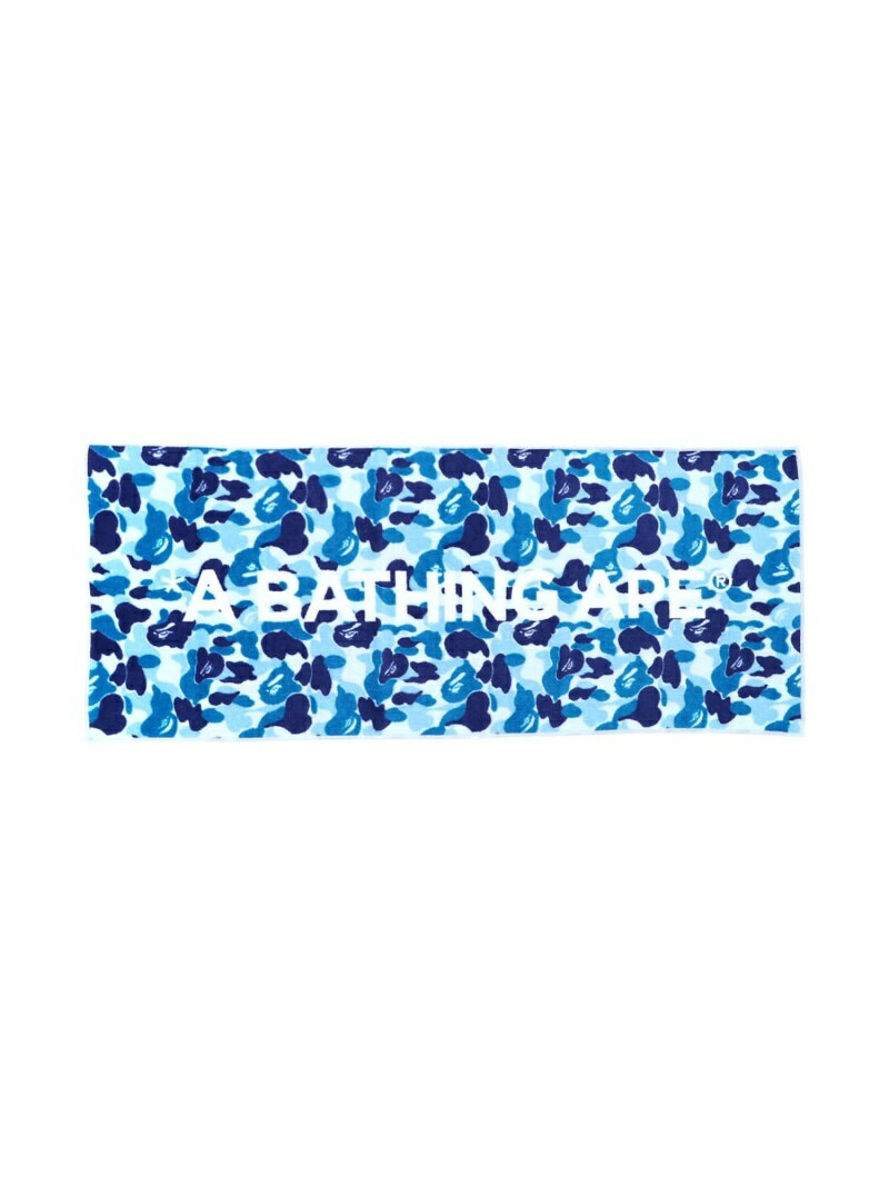 A BATHING APE（ア ベイシング エイプ）ABC CAMO SPORT TOWEL MABC CAMO柄のコットン素材を使用したスポーツタオル。総柄でインパクトのあるデザイン。旅行やスポーツ時の携帯に便利な仕様。3色展開。型番：1J20182006-BLU-00F HB9170【採寸】サイズ縦横F約32約79商品のサイズについて【商品詳細】日本素材：コットン100%サイズ：F洗濯機洗い可（ネット使用）※画面上と実物では多少色具合が異なって見える場合もございます。ご了承ください。商品のカラーについて 【予約商品について】 ※「先行予約販売中」「予約販売中」をご注文の際は予約商品についてをご確認ください。■重要なお知らせ※ 当店では、ギフト配送サービス及びラッピングサービスを行っておりません。ご注文者様とお届け先が違う場合でも、タグ（値札）付「納品書 兼 返品連絡票」同梱の状態でお送り致しますのでご了承ください。 ラッピング・ギフト配送について※ 2点以上ご購入の場合、全ての商品が揃い次第一括でのお届けとなります。お届け予定日の異なる商品をお買い上げの場合はご注意下さい。お急ぎの商品がございましたら分けてご購入いただきますようお願い致します。発送について ※ 買い物カートに入れるだけでは在庫確保されませんのでお早めに購入手続きをしてください。当店では在庫を複数サイトで共有しているため、同時にご注文があった場合、売切れとなってしまう事がございます。お手数ですが、ご注文後に当店からお送りする「ご注文内容の確認メール」をご確認ください。ご注文の確定について ※ Rakuten Fashionの商品ページに記載しているメーカー希望小売価格は、楽天市場「商品価格ナビ」に登録されている価格に準じています。 商品の価格についてA BATHING APEA BATHING APEのタオルインテリア・生活雑貨ご注文・お届けについて発送ガイドラッピンググッズ3,980円以上送料無料ご利用ガイド