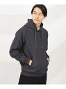 タケオキクチ 服 メンズ 【SALE／64%OFF】TAKEO KIKUCHI 【抗菌防臭】クロスウィーブ パーカ タケオキクチ トップス パーカー・フーディー グレー ブラック ネイビー【RBA_E】【送料無料】