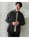 【SALE／5%OFF】GLOBAL WORK シワになりにくいデニムシャツ/986879 グローバルワーク トップス シャツ・ブラウス ブラック【RBA_E】【送料無料】