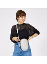 ABAHOUSE LASTWORD 【cheek】C23005 egg pouch shoulder/ショルダーポー アバハウス バッグ ショルダーバッグ ホワイト ブラック グリーン ブルー【送料無料】