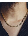 Subciety Snake chain necklace サブサエティ アクセサリー・腕時計 ネックレス ゴールド シルバー【送料無料】