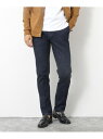NOLLEY'S goodman 12ozムラ糸ストレッチデニムスリムフィットPT 25AW ノーリーズ パンツ ジーンズ・デニムパンツ ブルー ブラック【先行予約】*【送料無料】