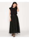 【SALE/50%OFF】MAISON BREEZE MAISON BREEZE/(U)天竺×チュールドッキングOP 224-567-2773 セットアップセブ...