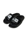NEW ERA NEW ERA SLIDE BOXLOGO / ニューエラ オーバーライド シューズ・靴 サンダル ブラック【送料無料】