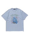 XLARGE FEEL NATURE S/S TEE Tシャツ 半袖 XLARGE エクストララージ トップス カットソー Tシャツ ブルー オレンジ ホワイト【送料無料】