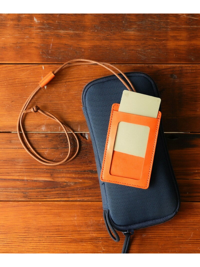 BEAMS JAPAN A-LOOK / 別注 パスケース ビームス ジャパン 財布・ポーチ・ケース その他の財布・ポーチ・ケース ブラック ブラウン グリーン ブルー オレンジ【送料無料】