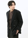 m.f.editorial ストレッチ サーマルニット ブレザー ダブルジャケット タカキュー ジャケット・アウター テーラードジャケット・ブレザー【送料無料】