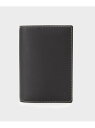 【SALE/40%OFF】TAKEO KIKUCHI 【Made in JAPAN】ラムタッチレザー 手帳カバー タケオキクチ 文房具 その他の文房具 ブラック...