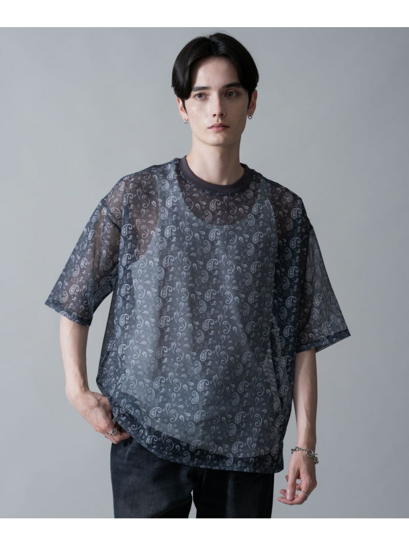 【SALE/72%OFF】WEGO MEN'S メッシュパターンアンサンブルPOシャツ(SS) ウィゴー トップス シャツ・ブラウス【RBA_E】