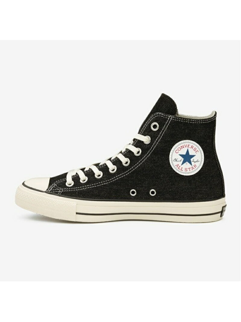 CONVERSE 【CONVERSE 公式】ALL STAR 100 OKAYAMA DENIM HI / 【コンバース 公式】オールスター 100 オカヤマデニム HI コンバース シューズ スニーカー/スリッポン ブラック【送料無料】