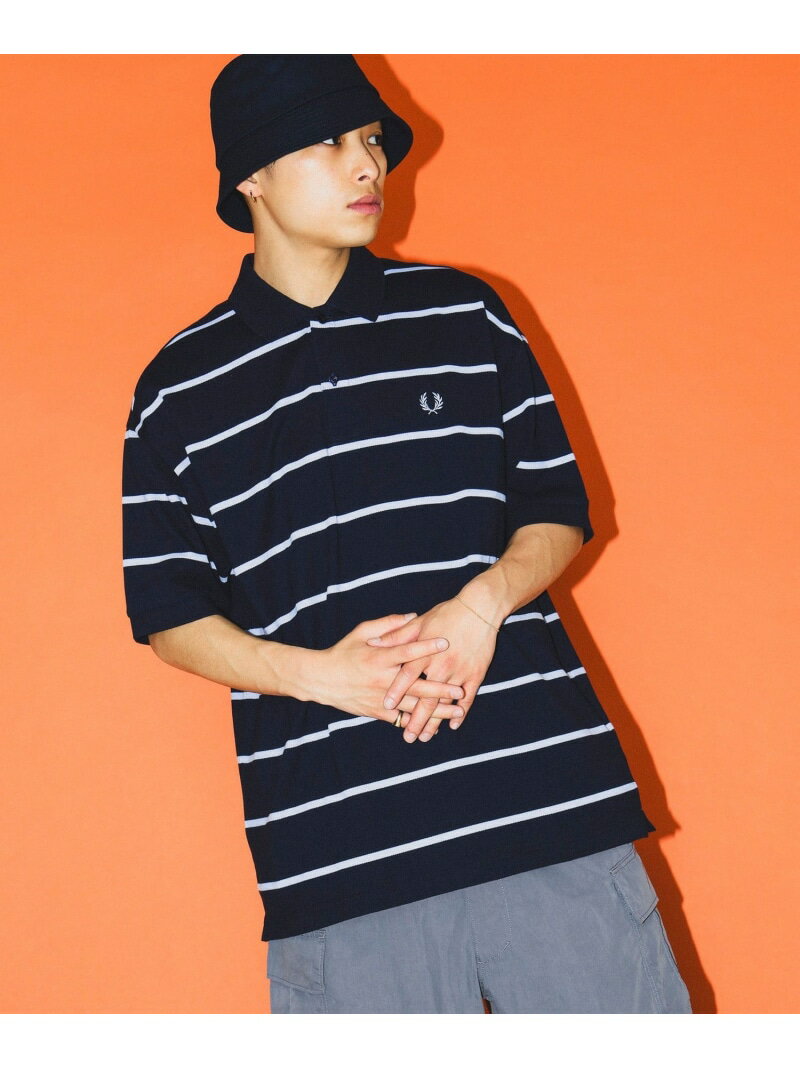 BEAMS FRED PERRY * BEAMS /  ȥ饤 ݥ ӡॹ  ȥåץ ݥ ͥӡ ֥å̵