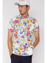 【SALE/50%OFF】HIGH ST.GOLF 【UNISEX】HIGH ST. GOLF∴マーガレットパターンハイゲージ鹿の子モックネックシャツ トルネー...