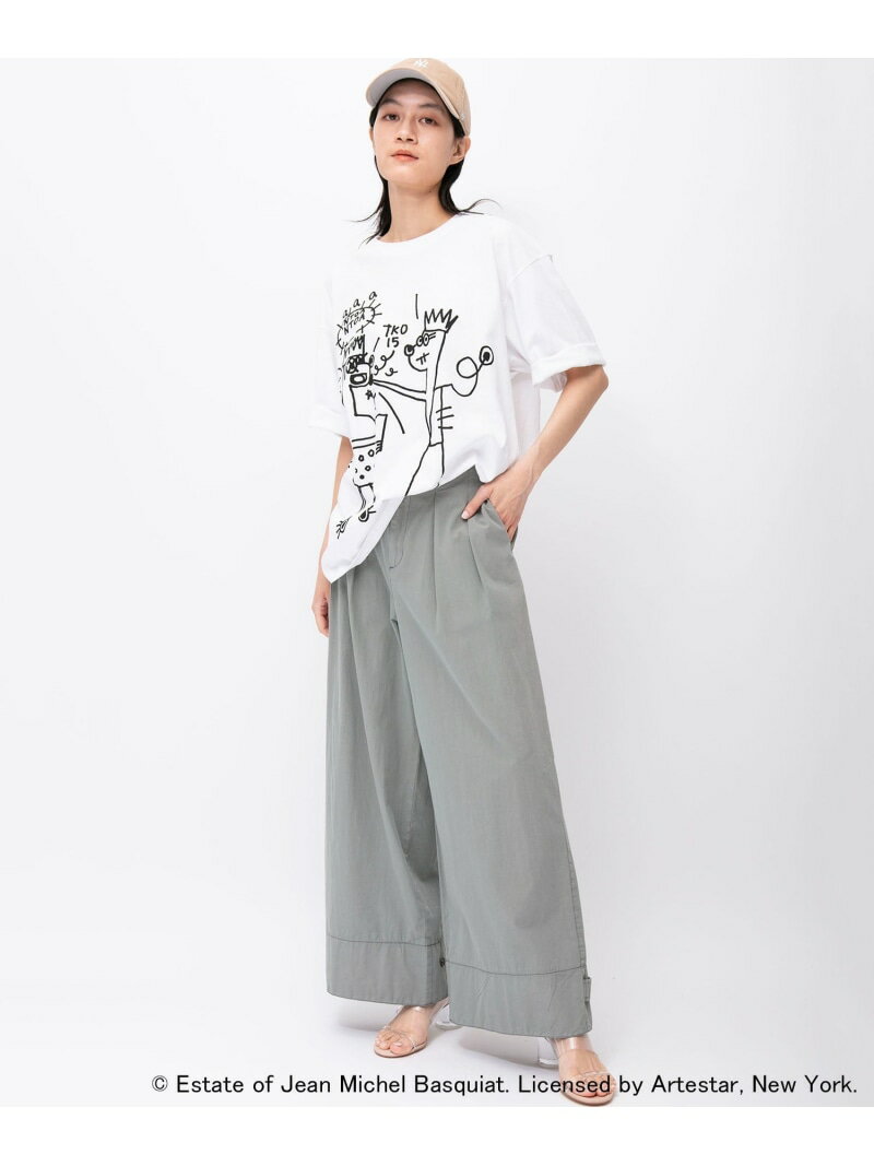 Johnbull Private labo バスキアTシャツ(004) ジョンブルプライベートラボ トップス カットソー・Tシャツ ホワイト【送料無料】