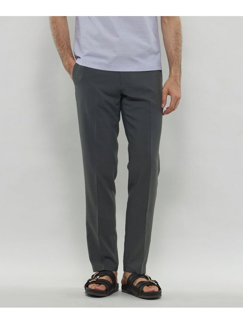 【SALE／70%OFF】MACKINTOSH LONDON 【WEB・一部店舗限定】強撚ポリエステルサッカーパンツ マッキントッシュ ロンドン パンツ その他のパンツ ホワイト グレー ネイビー【RBA_E】【送料無料】