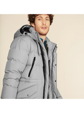 【SALE/30%OFF】AIGLE 撥水インサルダウン エーグル コート/ジャケット ダウンジャケット グレー ブラック【RBA_E】【送料無料】