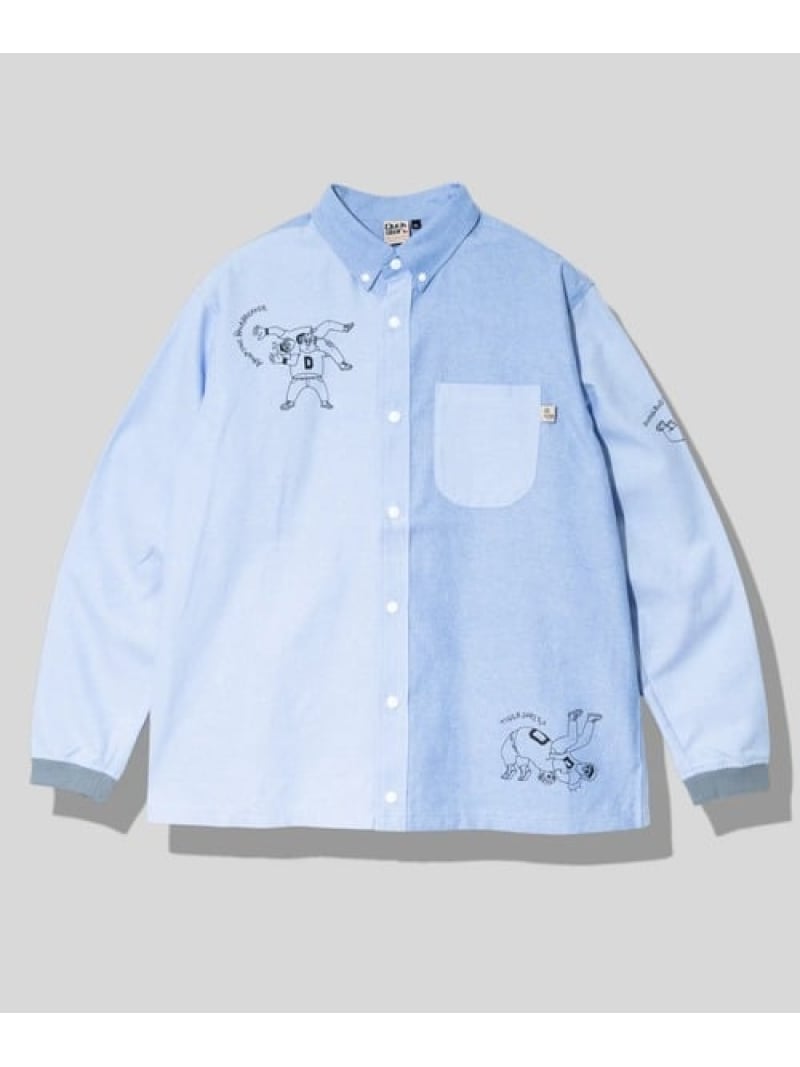 Duckster DUCKSTER/ダックスター プロレスコミックシャツ (MENS) ゴースローキャラバン トップス シャ..