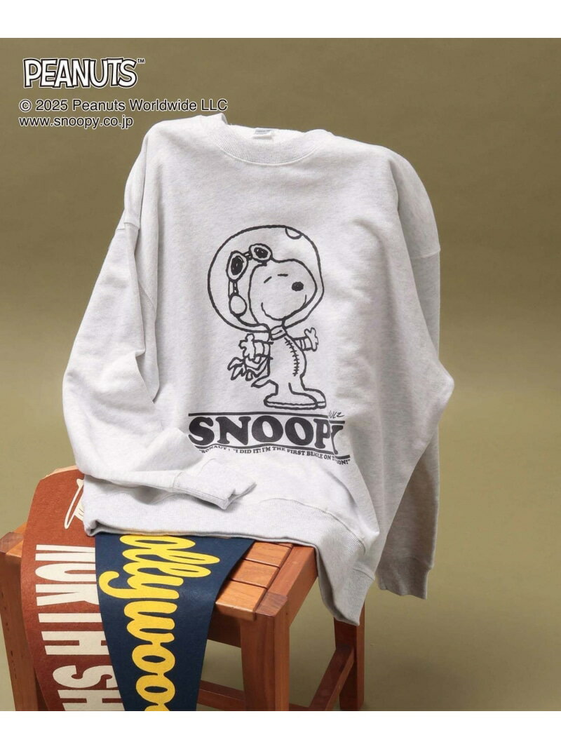 【SALE／30%OFF】GLOBAL WORK PEANUTS/プリントスウェット/メンズ/591538 グローバルワーク トップス スウェット・トレーナー ブラック ホワイト グレー ブラウン グリーン【RBA_E】【送料無料】