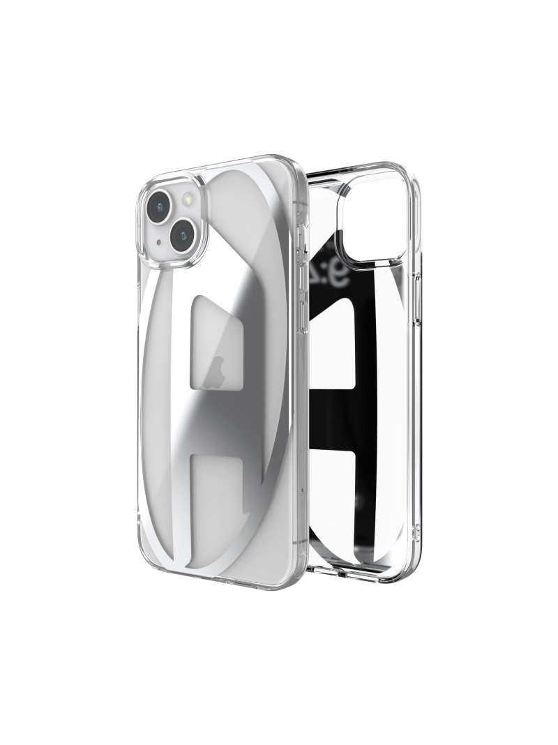 ディーゼル スマホケース メンズ DIESEL アイフォン ケース iPhone 15 Plus Diesel Clear Case D ディーゼル スマホグッズ・オーディオ機器 スマホ・タブレット・PCケース/カバー レッド【送料無料】