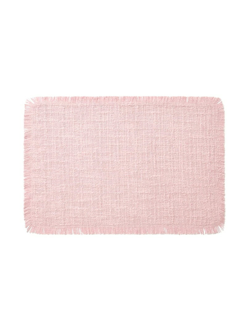 Francfranc フリンジ ランチマット ピンク フランフラン 食器・調理器具・キッチン用品 ランチョンマット・テーブルクロス ピンク【先行予約】*