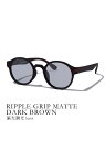 jugaad14 jugaad14/RIPPLE GRIP MATTE セットアップセブン ファッション雑貨 サングラス ブラウン グレー ブラック【先行予約】...