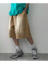 【SALE/44%OFF】WEGO MEN'S ツイルブラスト加工ワイドショートパンツ ウィゴー パンツ キュロット ブラック ベージュ【RBA_E】
