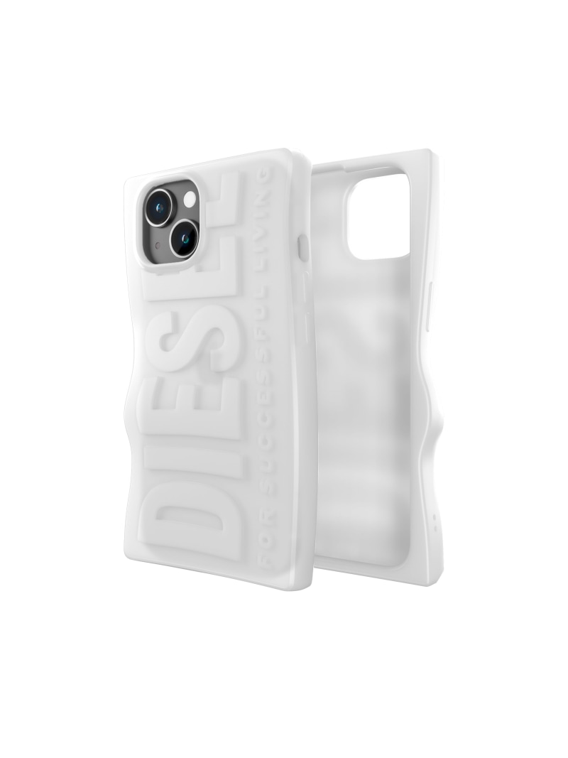 ディーゼル スマホケース メンズ DIESEL アイフォン ケース iPhone 15 Diesel D By Diesel Silicone Case ディーゼル スマホグッズ・オーディオ機器 スマホ・タブレット・PCケース/カバー レッド【送料無料】