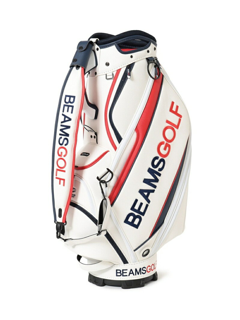 BEAMS GOLF BEAMS GOLF / ツアー プロ キャディバッグ 2 ビームス ゴルフ スポーツ・アウトドア用品 ゴルフグッズ グリーン ネイビー【送料無料】 2