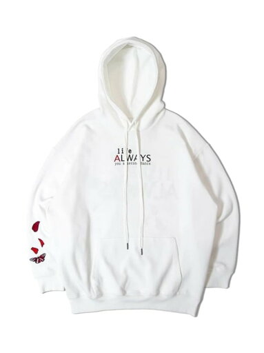 JACKROSE JE-ハンドローズ&バタフライ・プルオーバーパーカー(MENS) ジャックローズ トップス スウェット・トレーナー ブラック ホワイト グレー【送料無料】 JACKROSE JE-ハンドローズ&バタフライ・プルオーバーパーカー(MENS) ジャックローズ トップス スウェット・トレーナー ブラック ホワイト グレー【送料無料】
