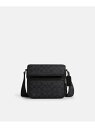 【SALE/62%OFF】COACH OUTLET 【公式】サリバン フラップ クロスボディ バッグ・シグネチャー キャンバス コーチ アウトレット バッグ シ...