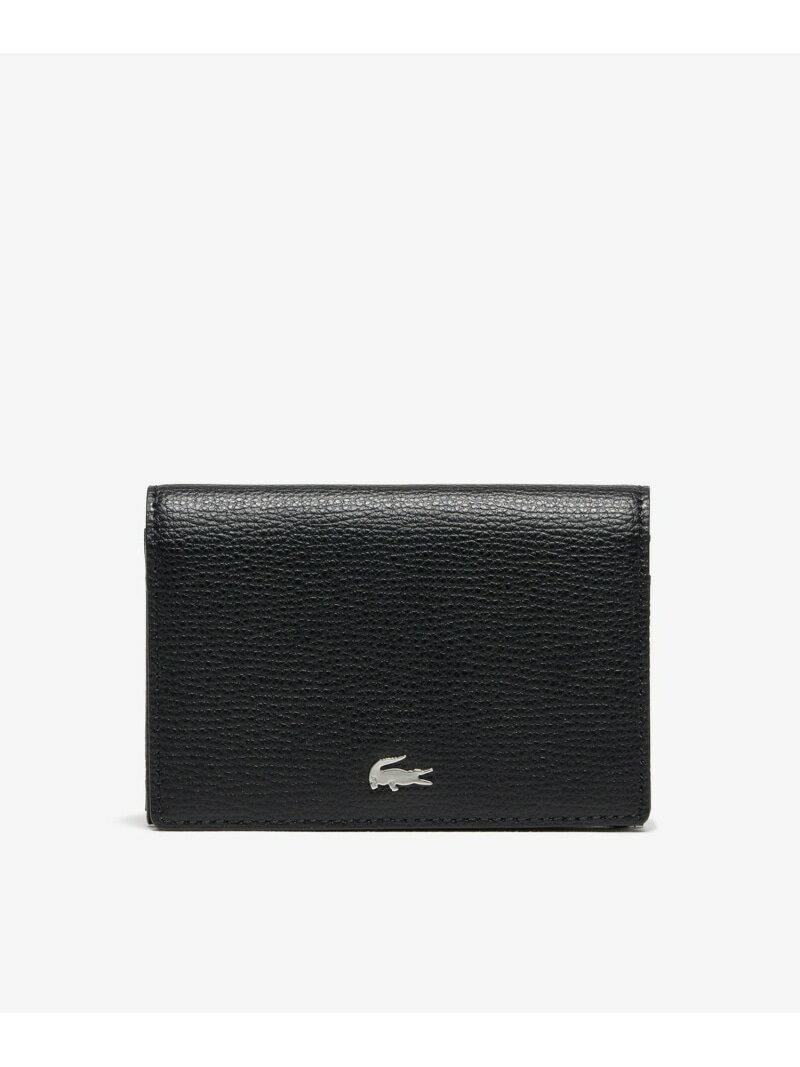 LACOSTE 名刺入れ ラコステ 財布・ポーチ・ケース 名刺入れ・カードケース ブラック ネイビー【送料無料】