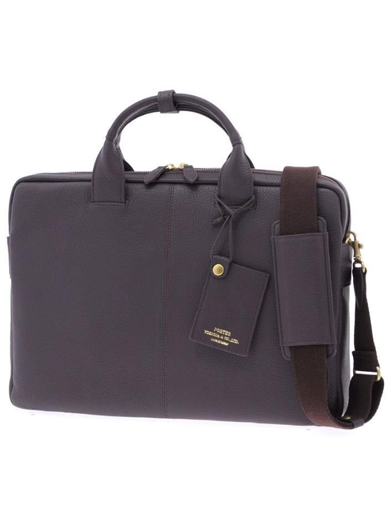 PORTER ウィズ 2WAYブリーフケース ポーター バッグ ビジネスバッグ・ブリーフケース ブラック ブラウ..