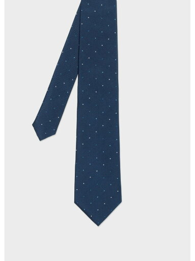 Paul Smith ドットライン タイ ポール・スミス スーツ・フォーマル ネクタイ・蝶ネクタイ ブルー レッド【送料無料】 Paul Smith ドットライン タイ ポール・スミス スーツ・フォーマル ネクタイ・蝶ネクタイ ブルー レッド【送料無料】