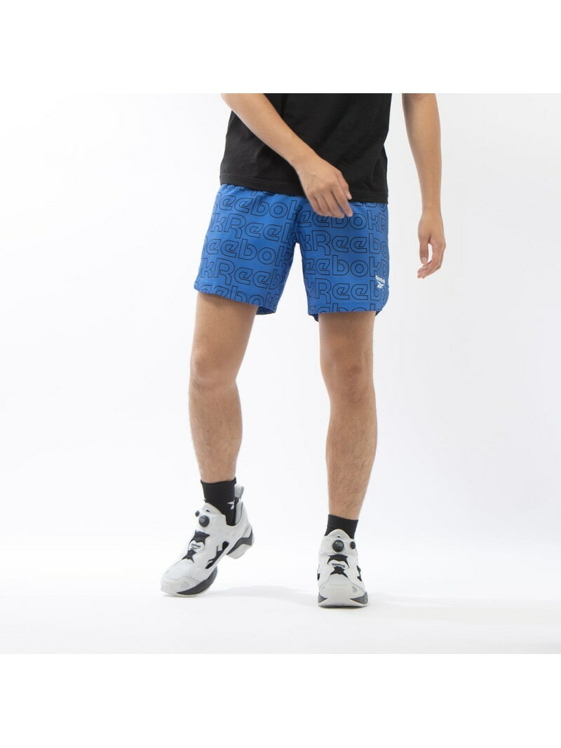 【SALE／48%OFF】Reebok RI AOP ウーヴン トラック ショーツ / RI AOP WOVEN TRACK SHORT リーボック スポーツ・アウトドア用品 トレーニング・フィットネス用品【RBA_E】