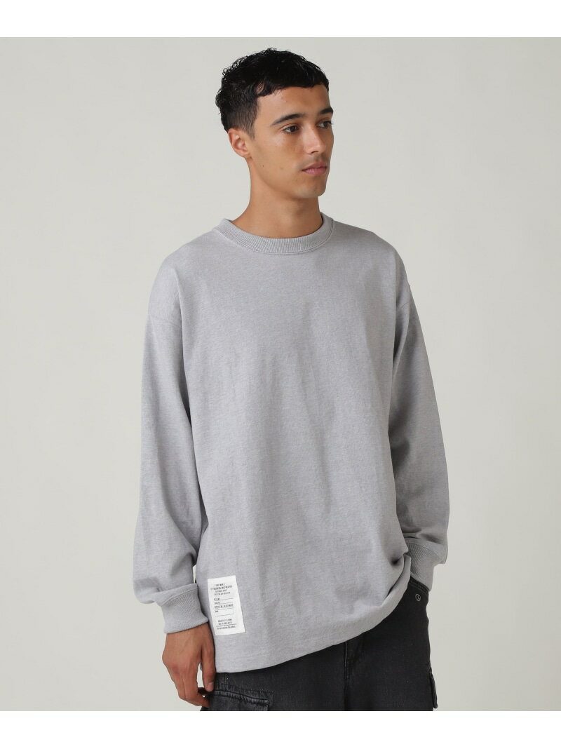 AVIREX BASIC HEAVY WEIGHT L/S T-SHIRT / x[VbN wr[EFCg  TVc / AVIREX ABbNX gbvX Jbg\[ETVc ubN zCg lCr[ O[yz