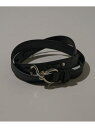 WEGO MEN'S Mフックベルト ウィゴー ファッション雑貨 ベルト ブラック